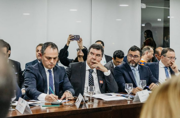 Imagem de compartilhamento para o artigo Governos de MS e da Amazônia discutem combate aos incêndios florestais da MS Todo dia